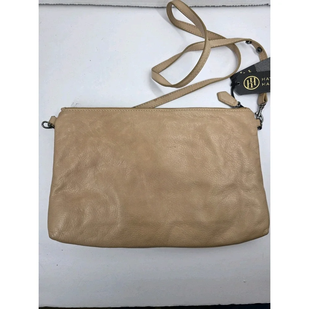 Hayden Harnett Ella‎ Pouch In Vachetta Leather Crossbody Bag